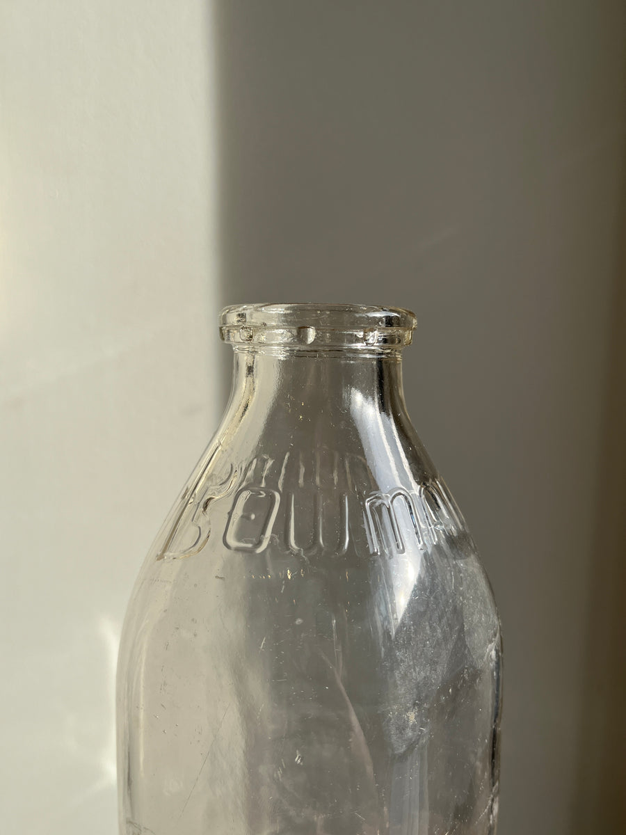 Vintage Bowman Dairy Milk Bottle