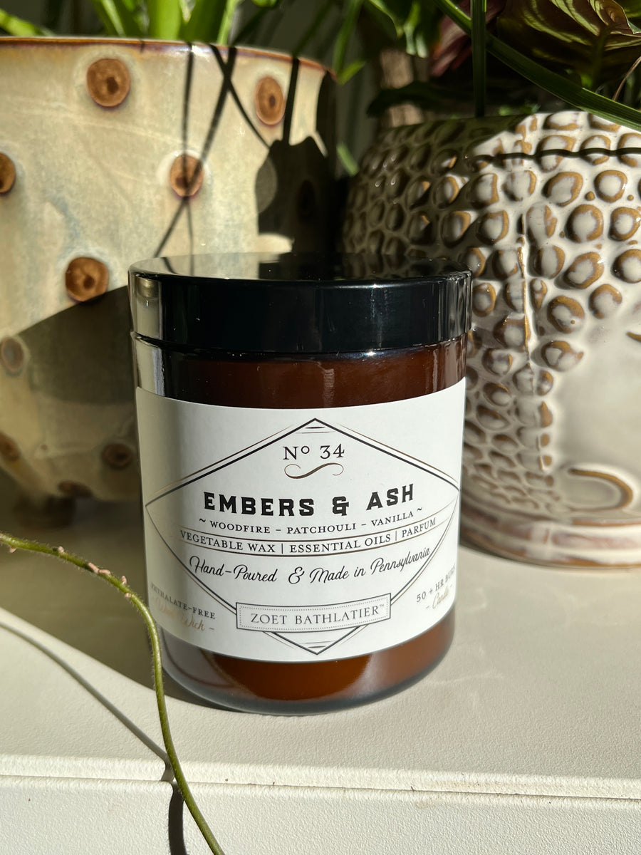 Embers & Ash Wood Wick Candle