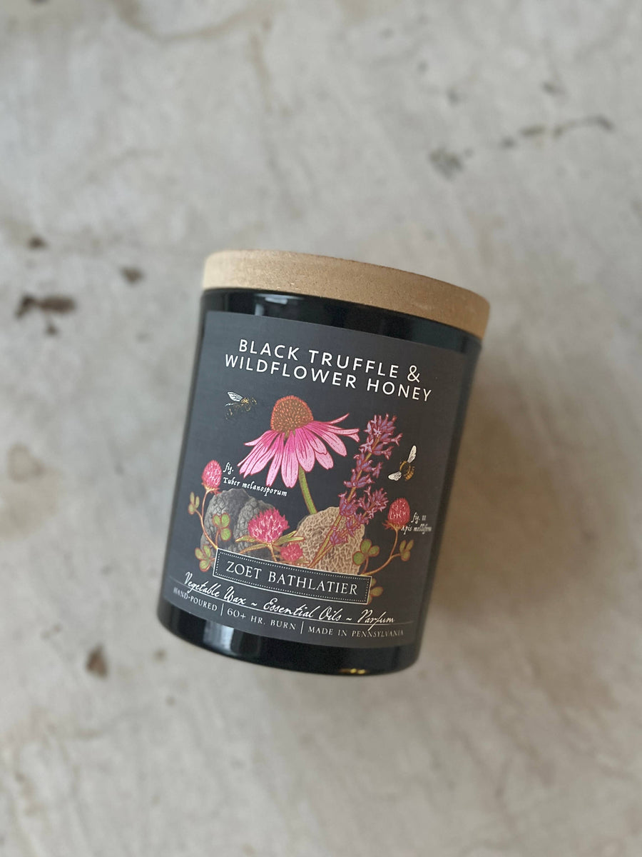Black Truffle & Wildflower Honey / Mushroom Candle