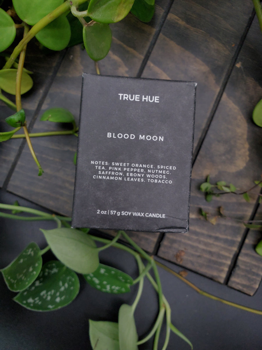 Plant Salon Blood Moon Candle
