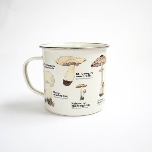 Mushroom Enamel mug - multi