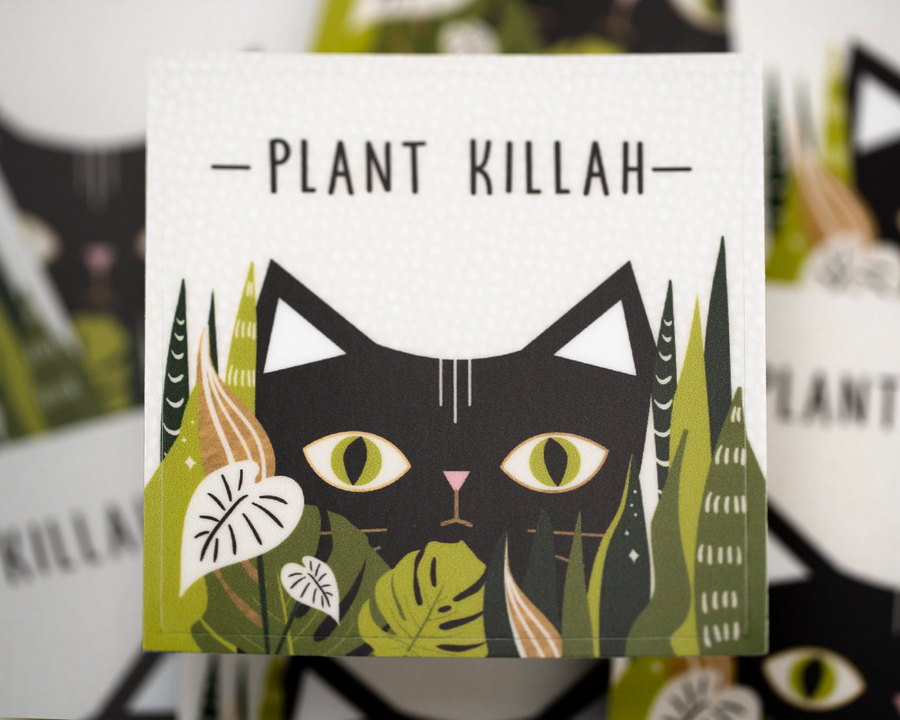 Plant Killah Sticker