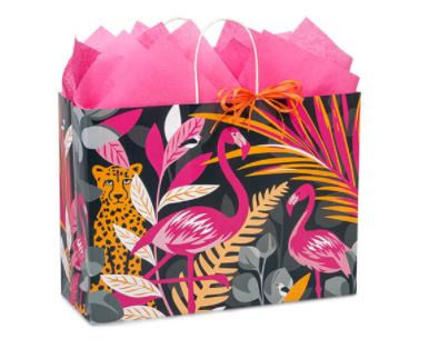 Exotic Jungle Paper Shopping Bag- Large