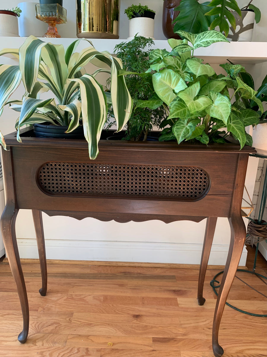 Wooden Planter Box Stand