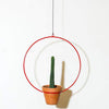 Plant Salon 10" Hanging Circle Planter Red