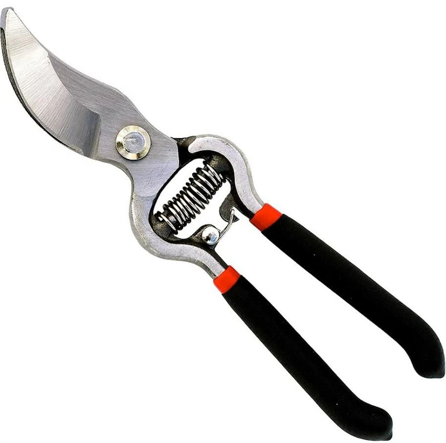 Mockins Professional Heavy Duty Garden Black Bypass Pruning Shears Stainless Steel Blades