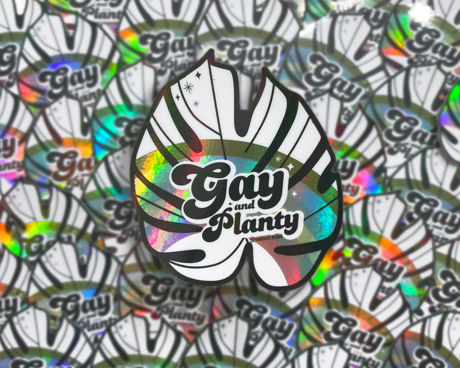 Gay & Planty Sticker